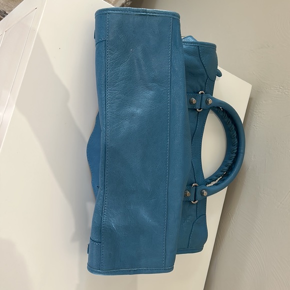 Never used. Balenciaga Blue Bag. - Picture 10 of 14